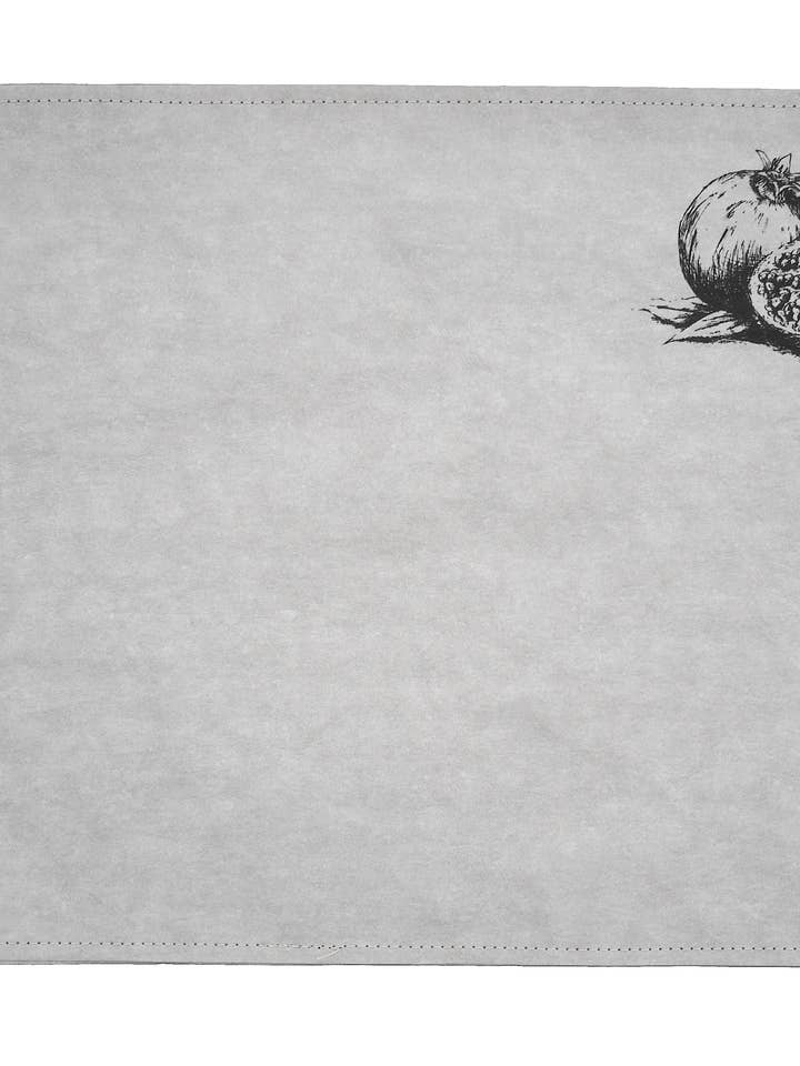 Granatæble bordsæt, vaskbart papir, skifer eller beton for engroshandel hos Tavolinas