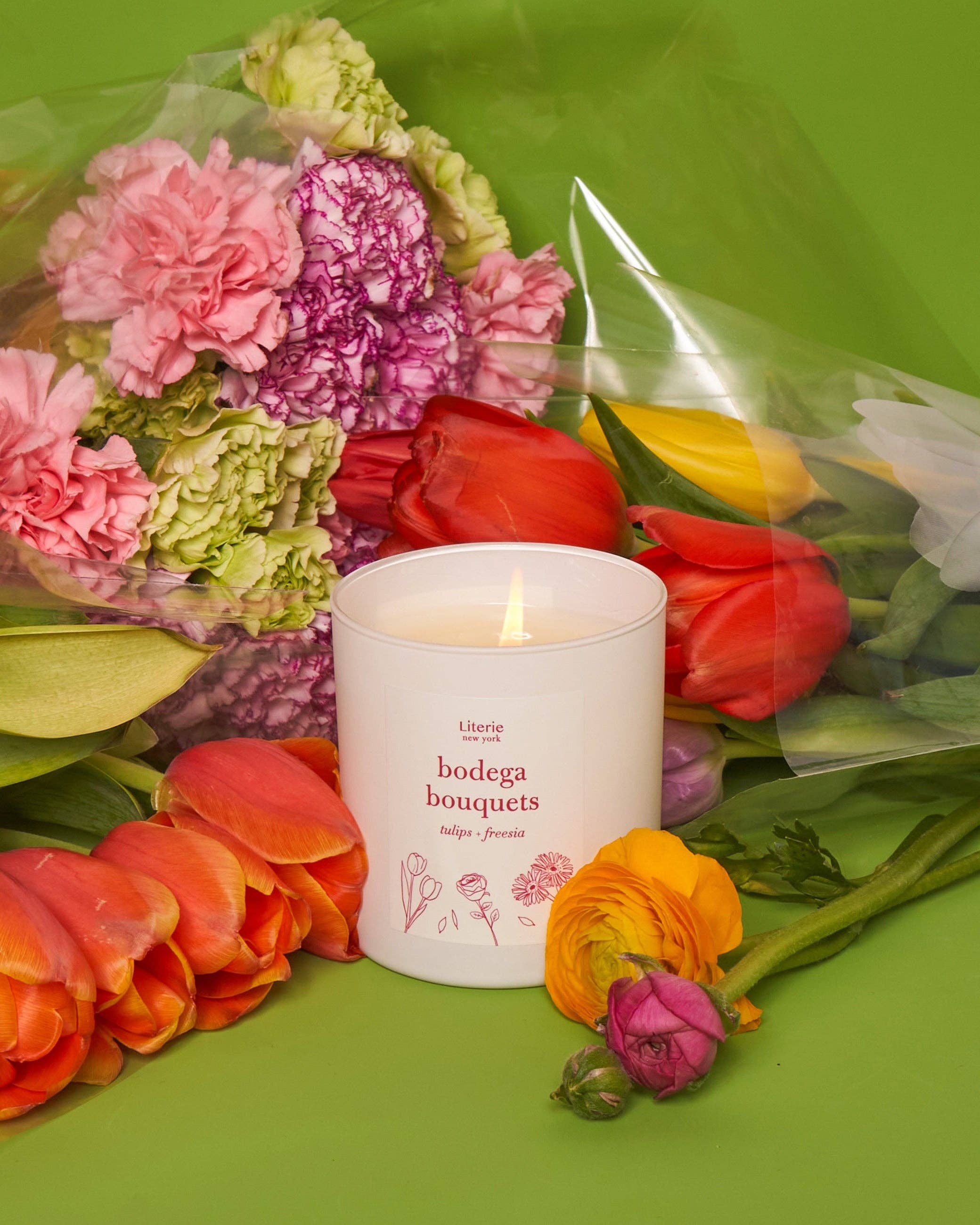 Literie - Wholesale Jar/Filled Candle - Bodega Bouquets1