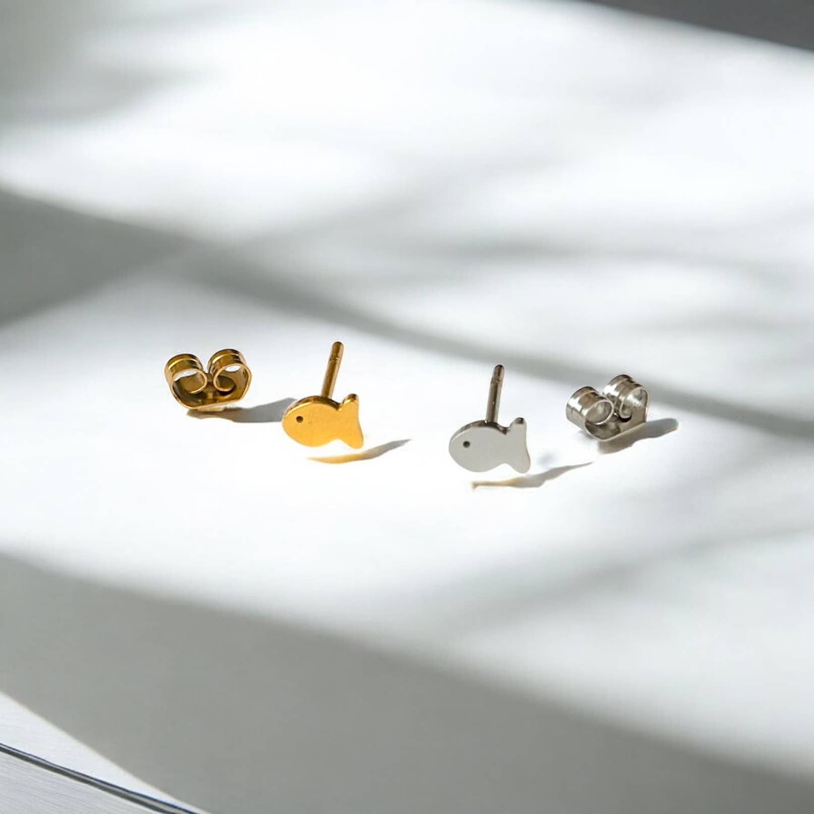 Dainty Little Tiny Things - Wholesale Stud/Post Earrings - Dainty Little Tiny Things | Goldfish | Earring Studs1