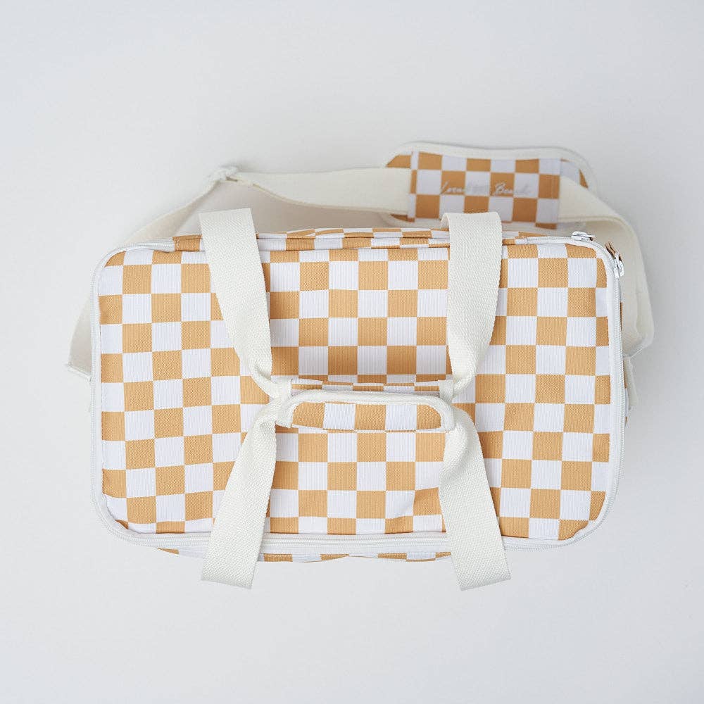 Local Beach - Wholesale Cooler/Cooler Bag - Packable Checker Cooler Bag3