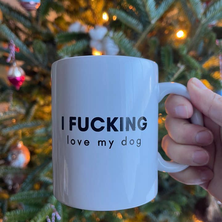 BARK JAX - Wholesale Coffee Mug - I Fucking Love My Dog Coffee Mug1