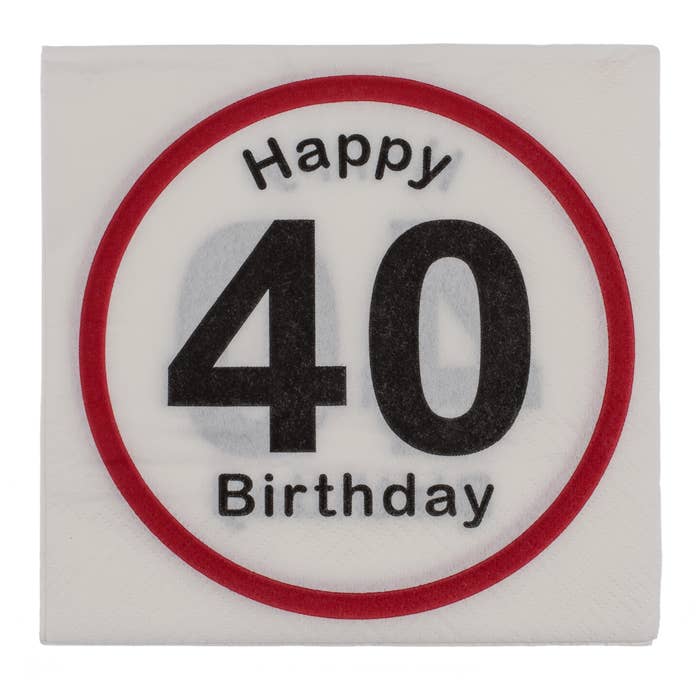 Out of the blue KG - Wholesale Disposable Napkin - Paper napkins, Happy Birthday - 40,