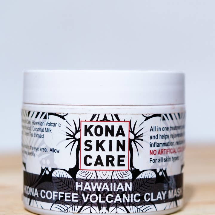Kona Skin Care - Wholesale Skincare Face Mask - Kona Coffee Volcanic Clay Mask1