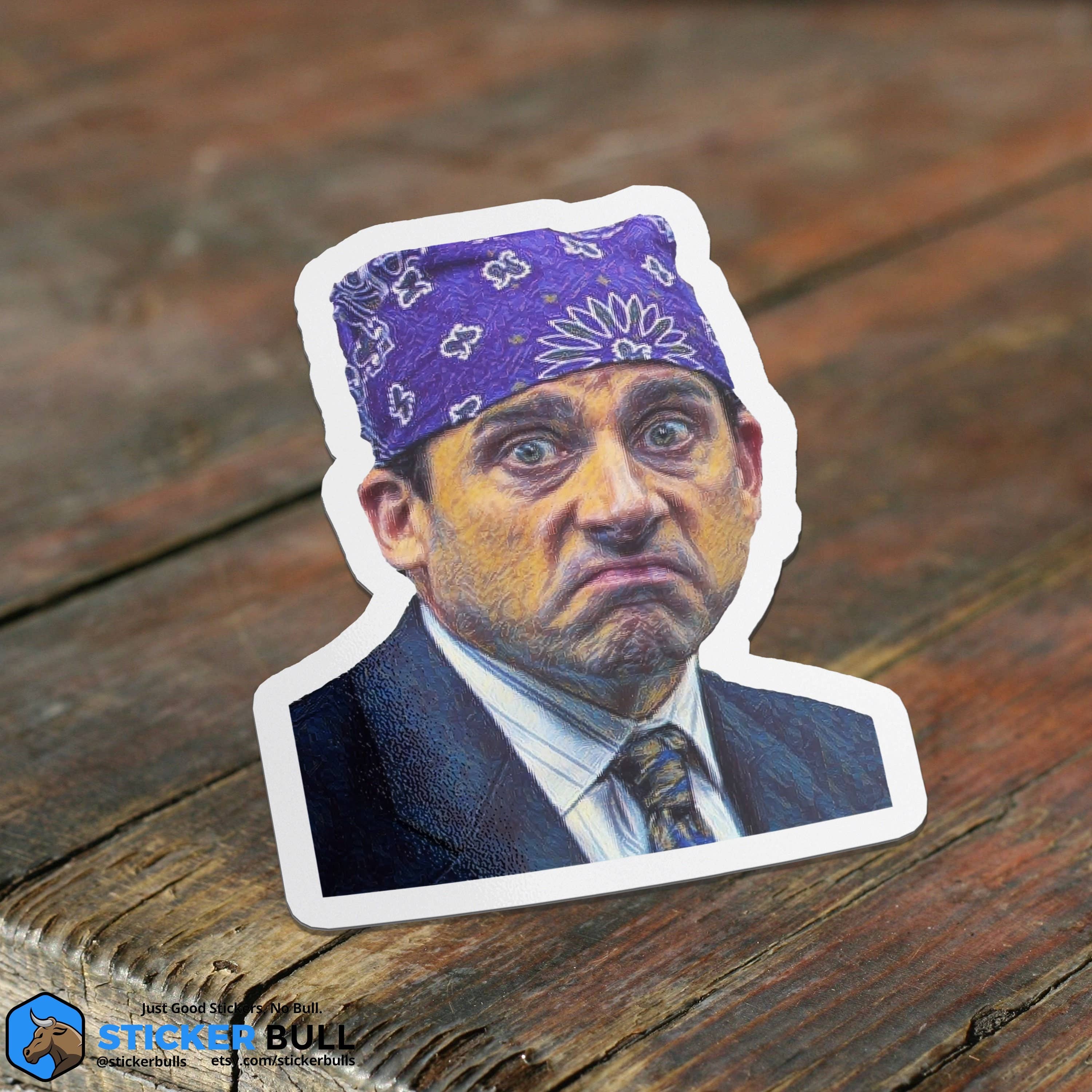 Sticker Bull - Wholesale Sticker - Prison Mike The Office Sticker, Funny Meme Sticker, The Office Sticker, The Office TV Show, Vinyl Sticker, Water Bottle, Hydroflask Sticker1