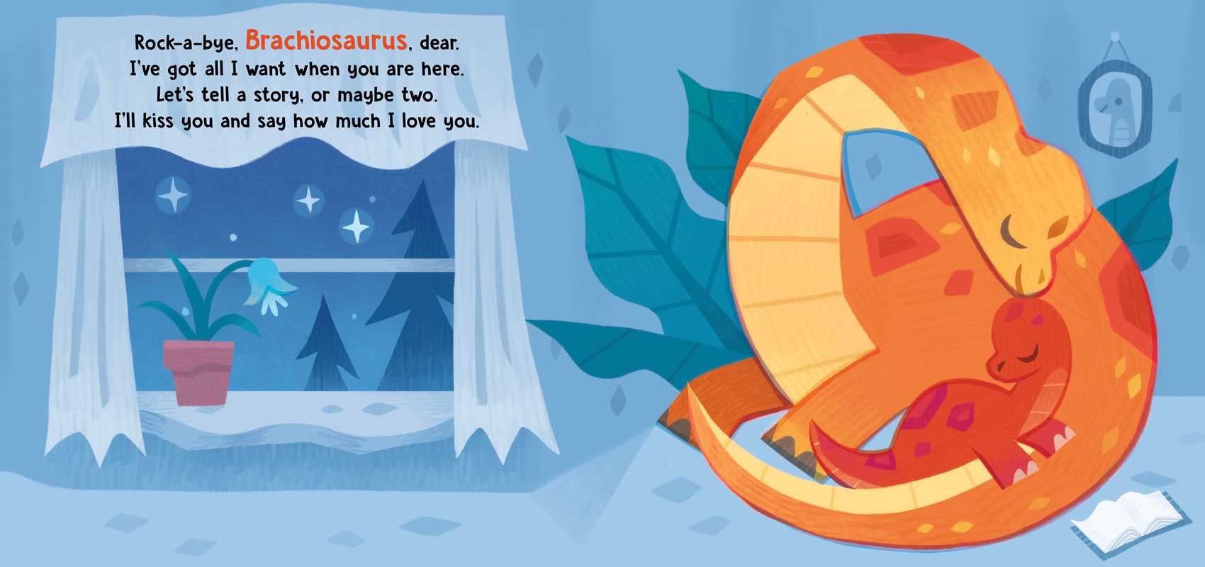 Simon & Schuster - Wholesale Preschool Book (3-5) - Rock-a-Bye, Dino by Hannah Eliot4