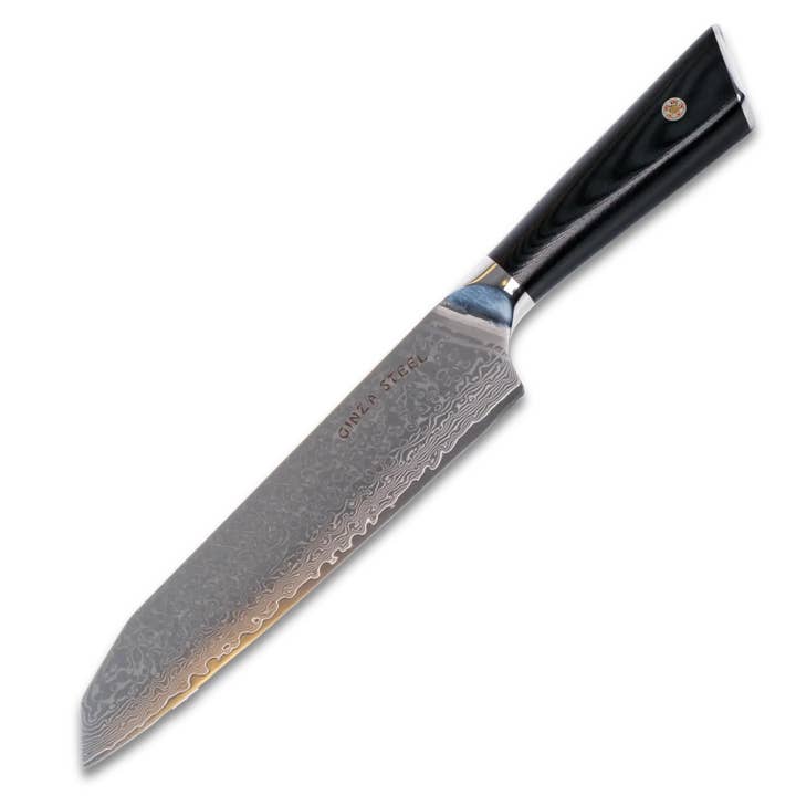 Hagakure 20 - Couteau Santoku Japonais 8" - Acier Damas VG10 pour la vente par Ginza Steel