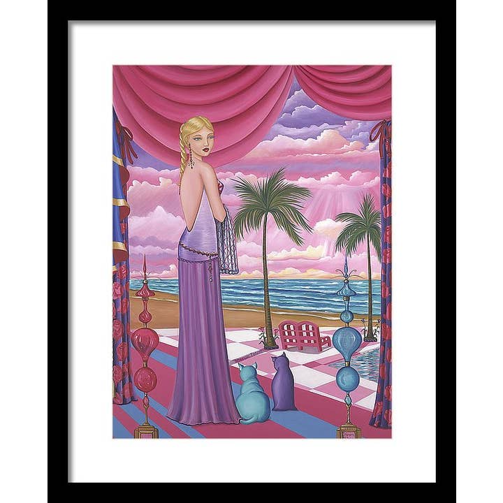 Sharon Tatem Fashion LLC - Wholesale Art Print - Melissa - Framed Print16