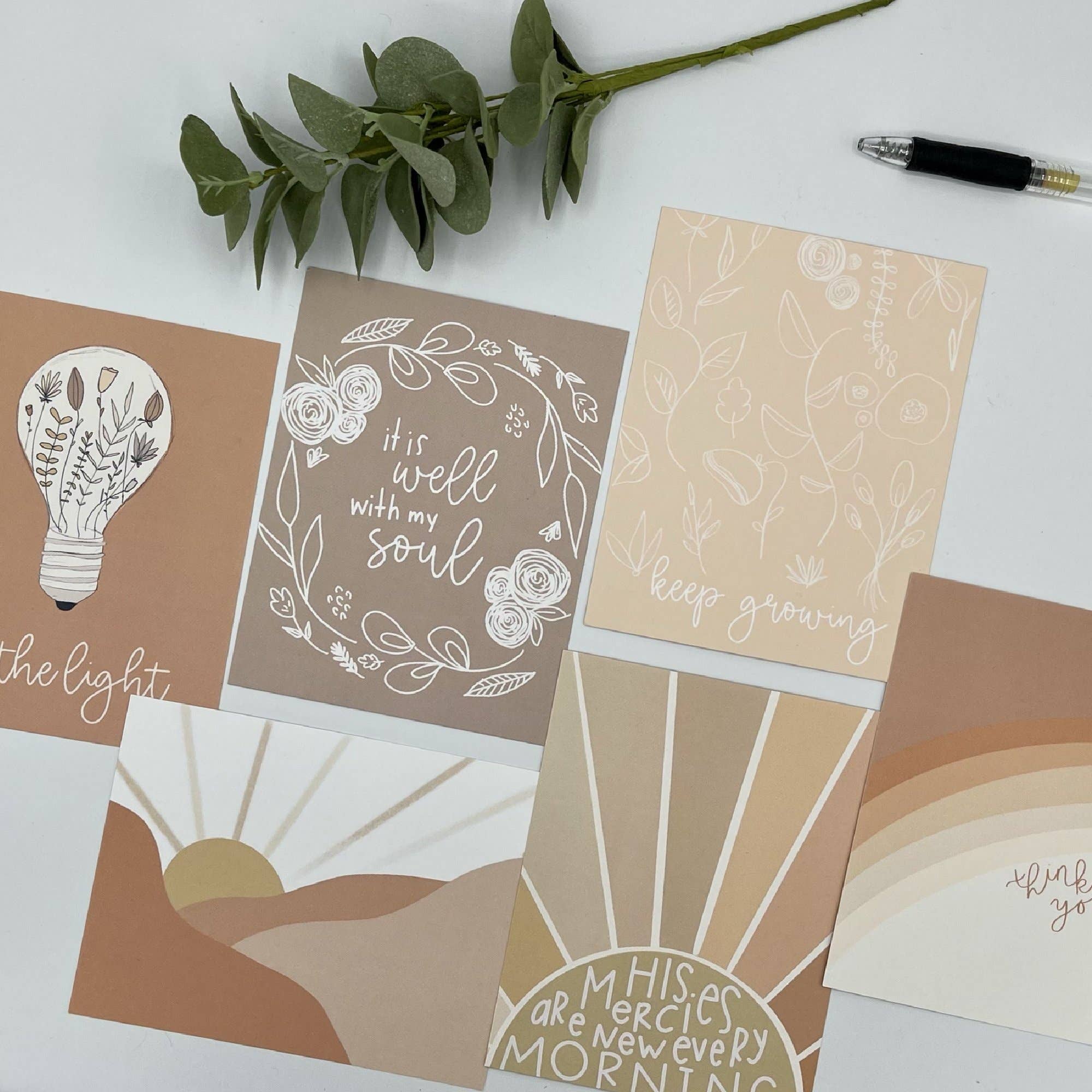 swaygirls – Conjunto de notas por atacado – Conjunto de cartões cristãos | Cartões de fé10