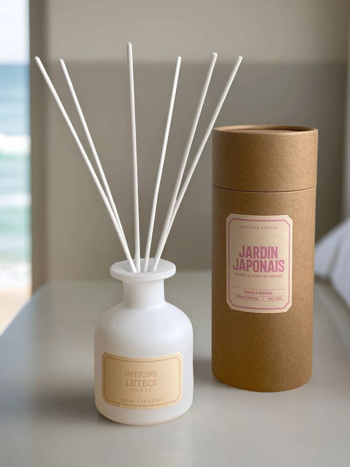Japanese Garden Diffuser - Bamboo & Cherry Blossom for wholesale by Officine Lutèce