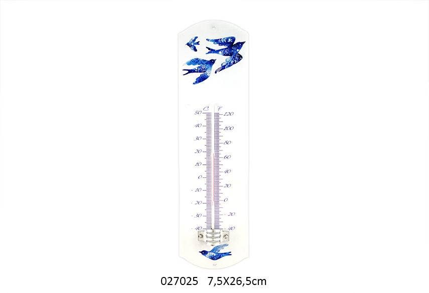 Faye - Wholesale Thermometer - 'Aquarelle' Thermometer 7.5 X 26.5 cm0