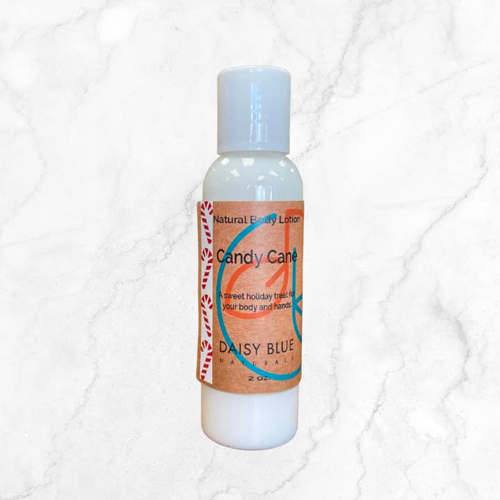 Candy Cane Mini Lotion - Seasonal for wholesale by Daisy Blue Naturals
