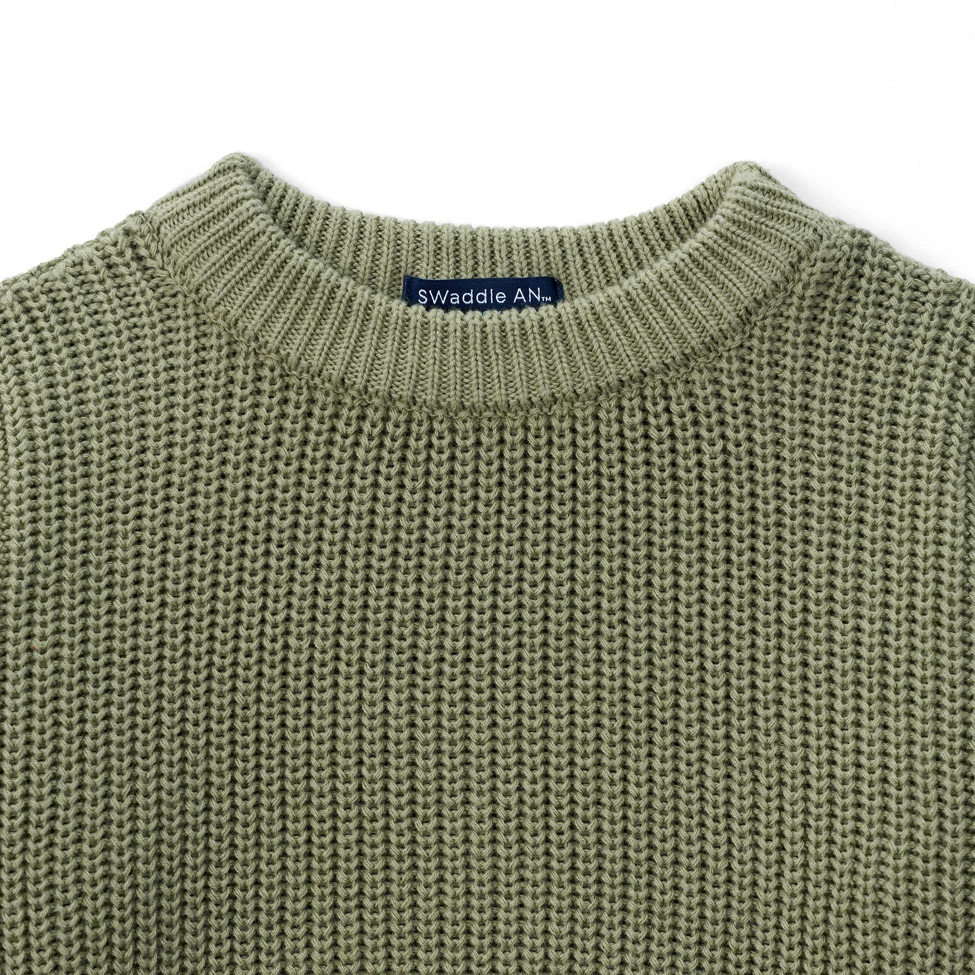 SwaddleAn - Wholesale Knit Sweater - Baby - SwaddleAn Classic Knit Baby Sweater | 100% Cotton5