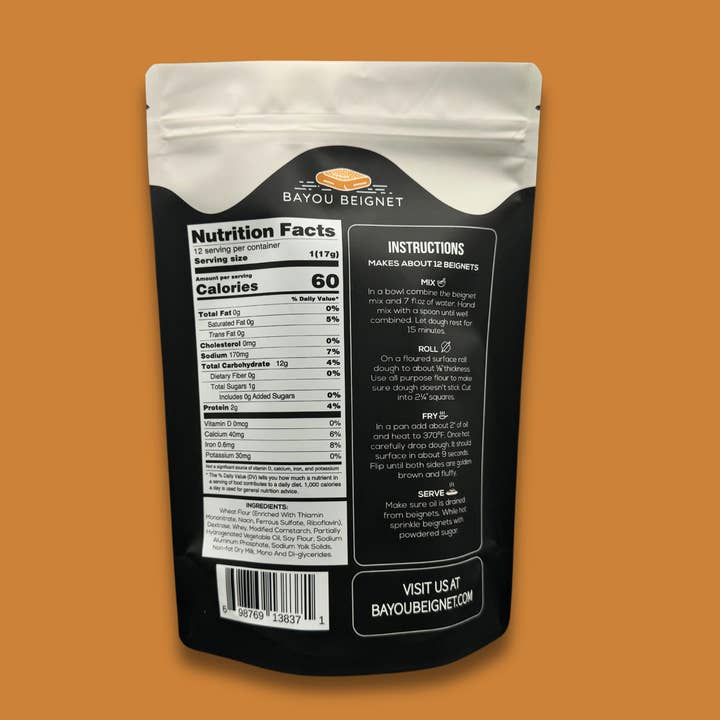 Bayou Beignet - Wholesale Cake Mix - BEIGNET MIX1