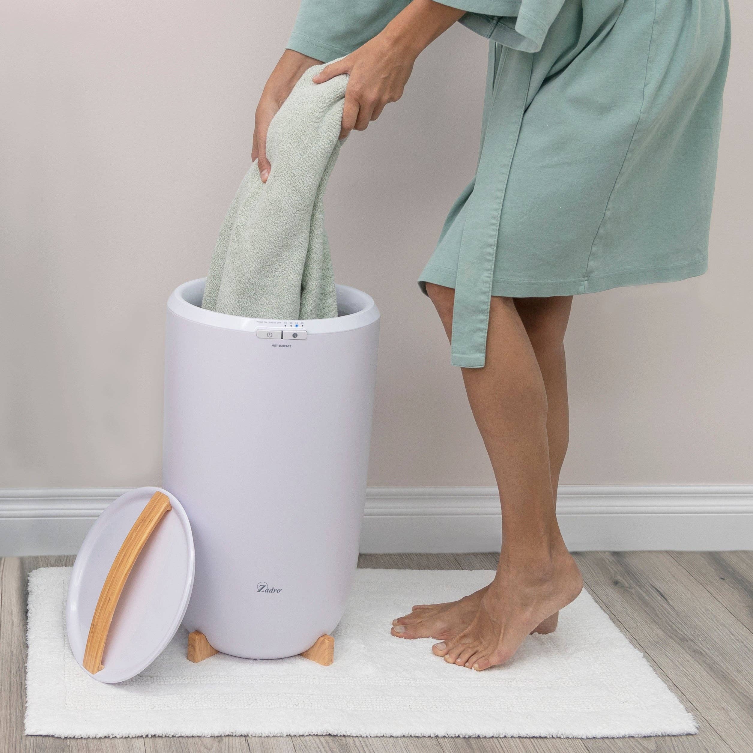 Zadro, Inc. - Wholesale Bath Towel - Large Towel Warmer Bucket1