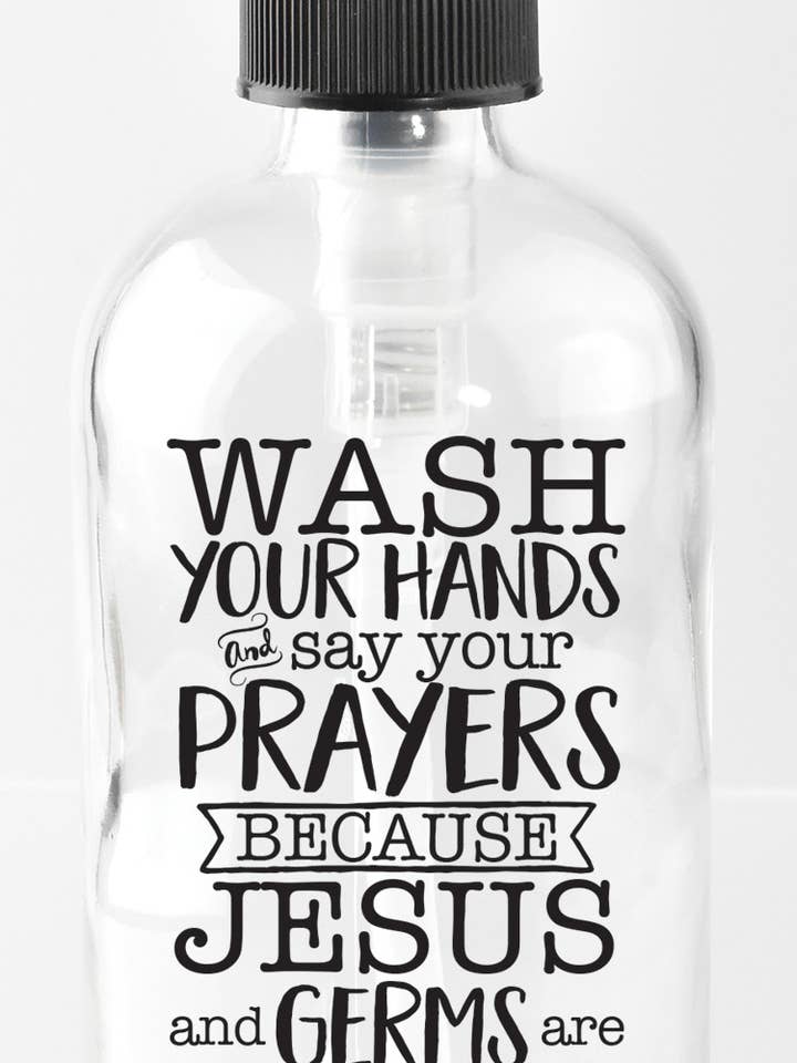 Vask dine hænder/Sig bønner - Sæbedispensere 8 Oz for engroshandel hos Dexsa