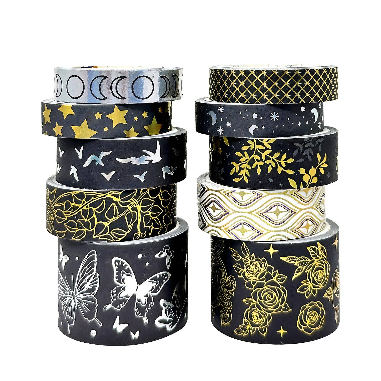 Wrapables.com - Wholesale Washi Tape - Wrapables Decorative Gold Foil Washi Tape Box Set28