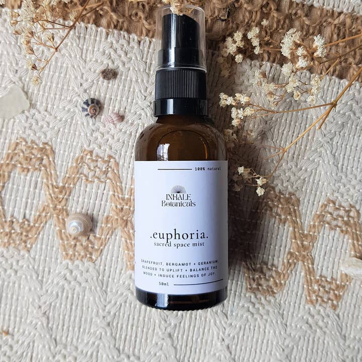 Inhale Botanicals – wholesale Aromatherapy mist – Euphoria Sacred Space Mist