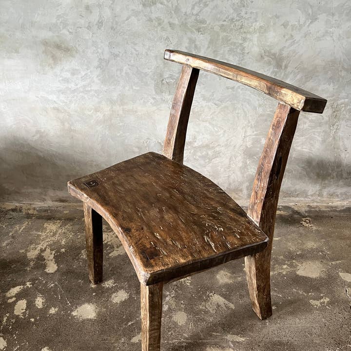 Office Objets – wholesale Chair – Large chair or armchair in antique teak H84 L6031