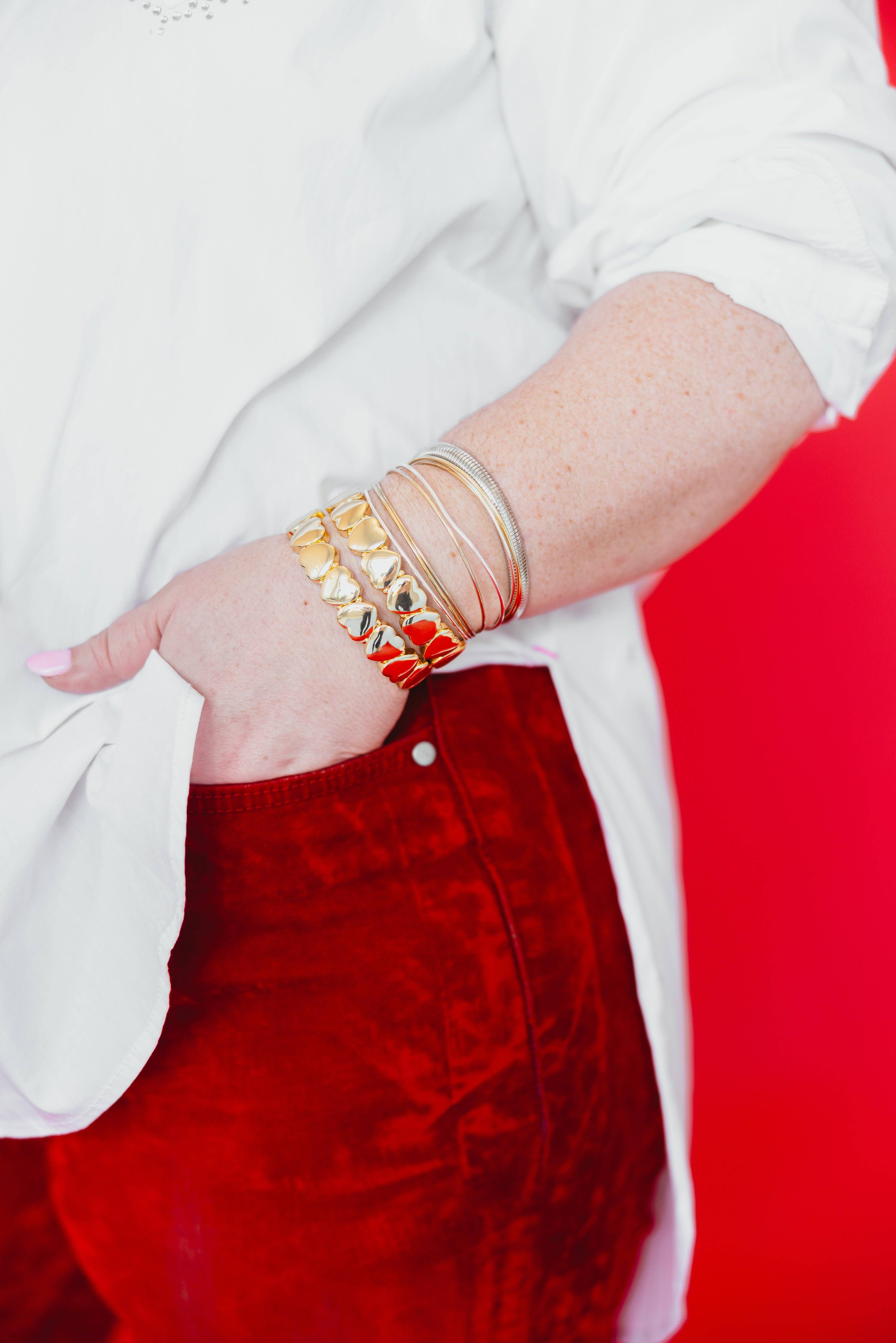 Allie + Bess - Vendita all'ingrosso Bracciale con perline - Bracciale Cuore Darcy1