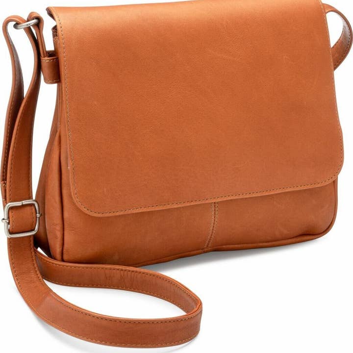 Col à rabat Le Donne en cuir Centurion, pleine fleur de première qualité pour la vente par Le Donne Leather