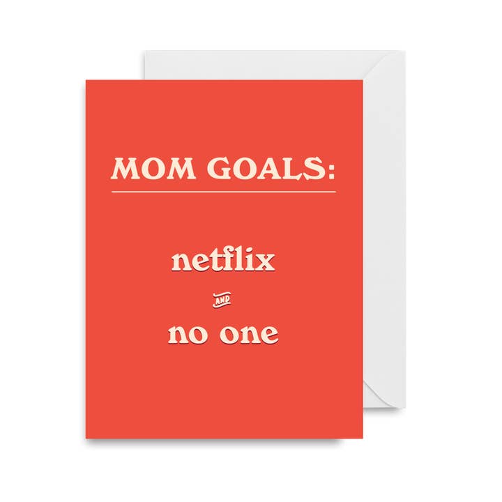 Mom Goals: Netflix und niemand für den Großhandel von Type Of Candee