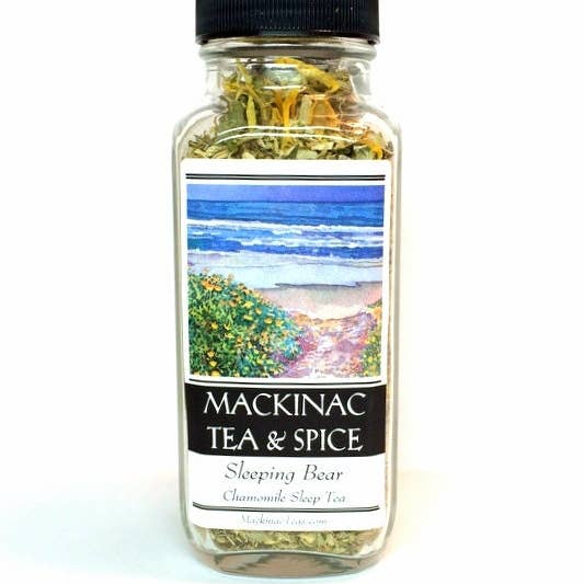 Mackinac Tea & Spice llc - Wholesale Loose Tea - Sleeping Bear Sleepy, Dream, De-Stress, Relaxing Tea