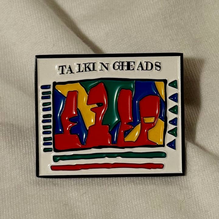 B-Side - Wholesale Lapel Pin/Button - Talking Heads Pin0