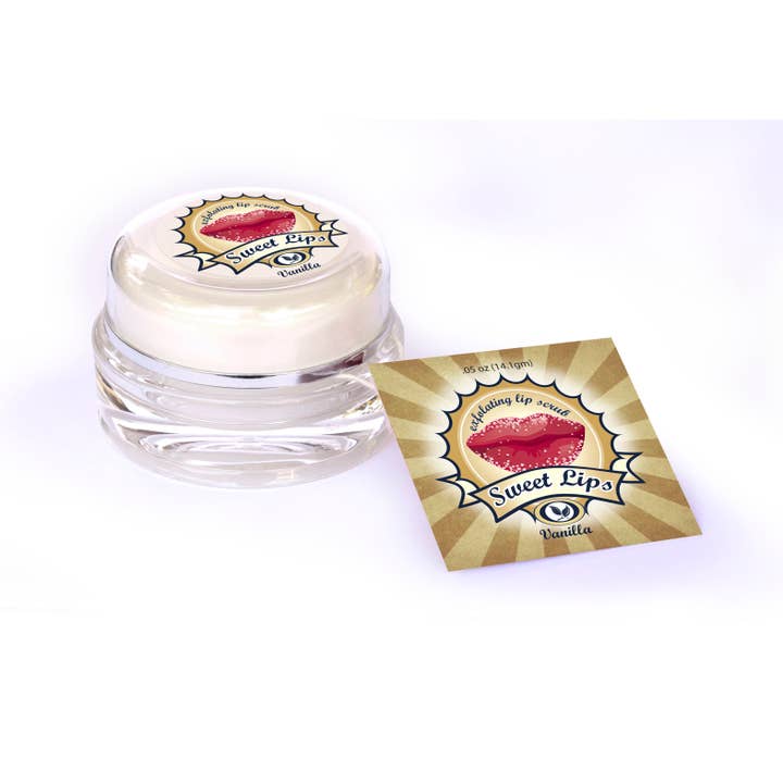 One Minute Manicure - Wholesale Lip Scrub/Polish - Sweet Lips Exfoliating "Vanilla" Sugar Lip Scrub