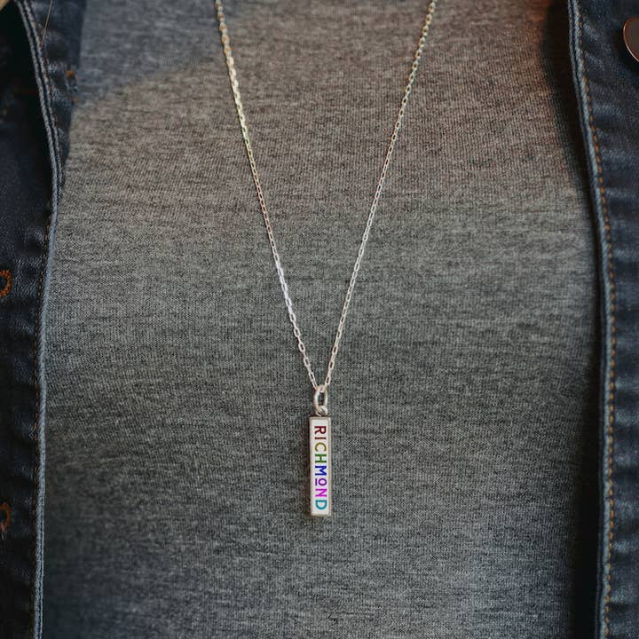 Bel Kai - Wholesale Pendant/Charm Necklace - Custom Personalized Name Framed Charm Pendant *Customizable