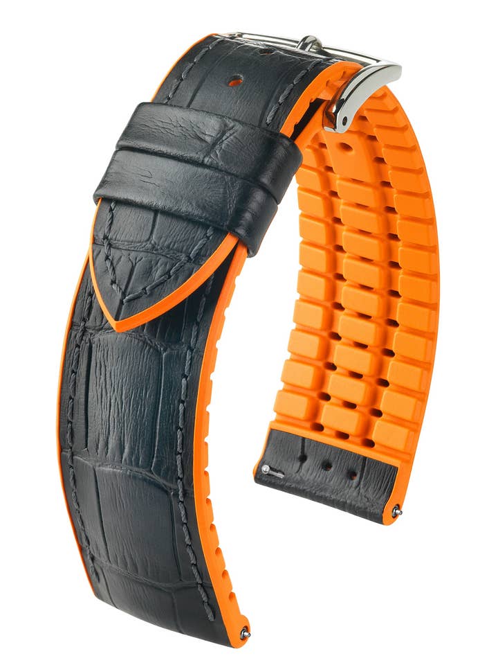 HIRSCH Cinturino per orologio Andy L - pelle di vitello italiana per la vendita all'ingrosso da parte di HIRSCH