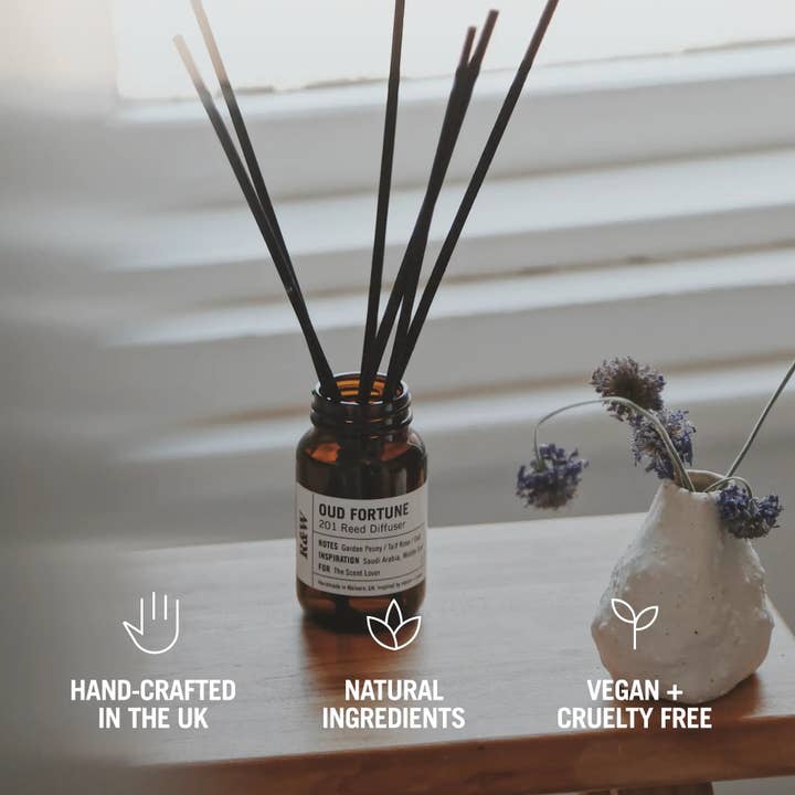 Russell + White - Wholesale Reed Diffuser - Drift Reed Diffuser - Ocean Breeze - Handmade in UK
