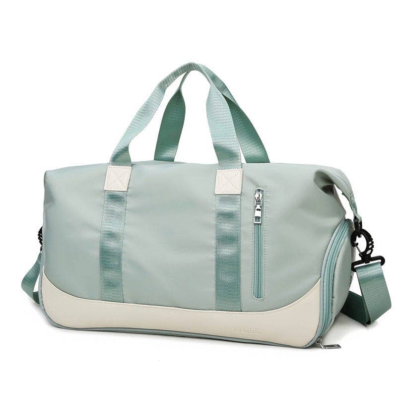 Active by Anna-Kaci - Wholesale Weekender Bag - Women's - Two Toned Duffle Gym Bag6