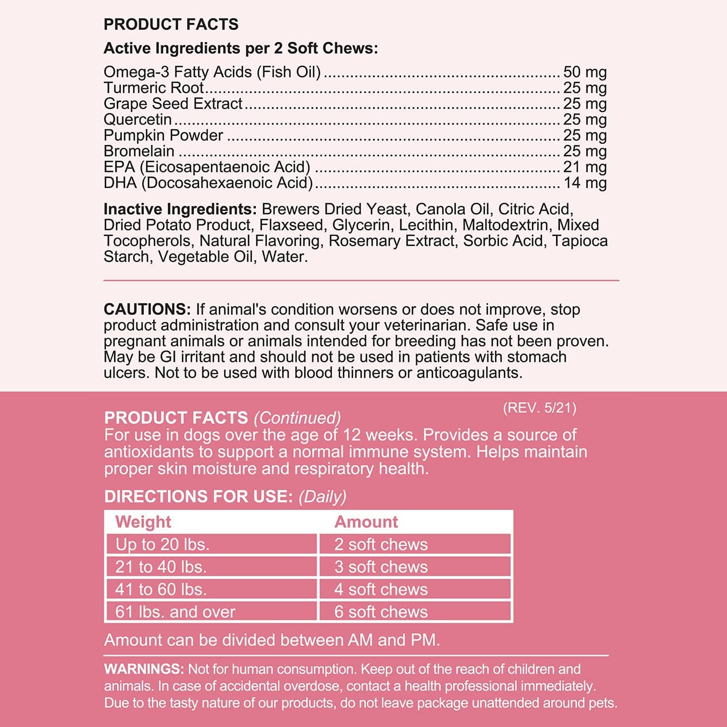 Chew + Heal – Großhandel Nahrungsergänzungsmittel für Haustiere – Hund – Allergie-Kausnacks mit Antioxidantien für Tiere5