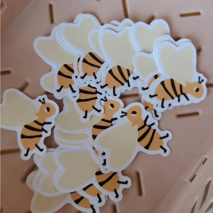 Bee - Stickers for wholesale by LE PAPIER GRAPHIQUE