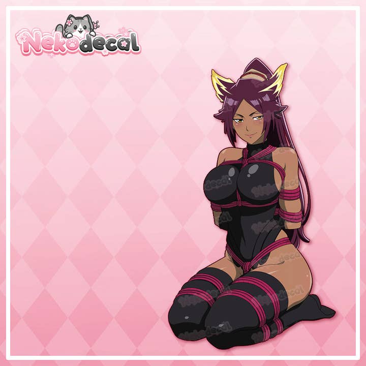 Nekodecal - Wholesale Sticker - Tied Up Waifu Stickers 415