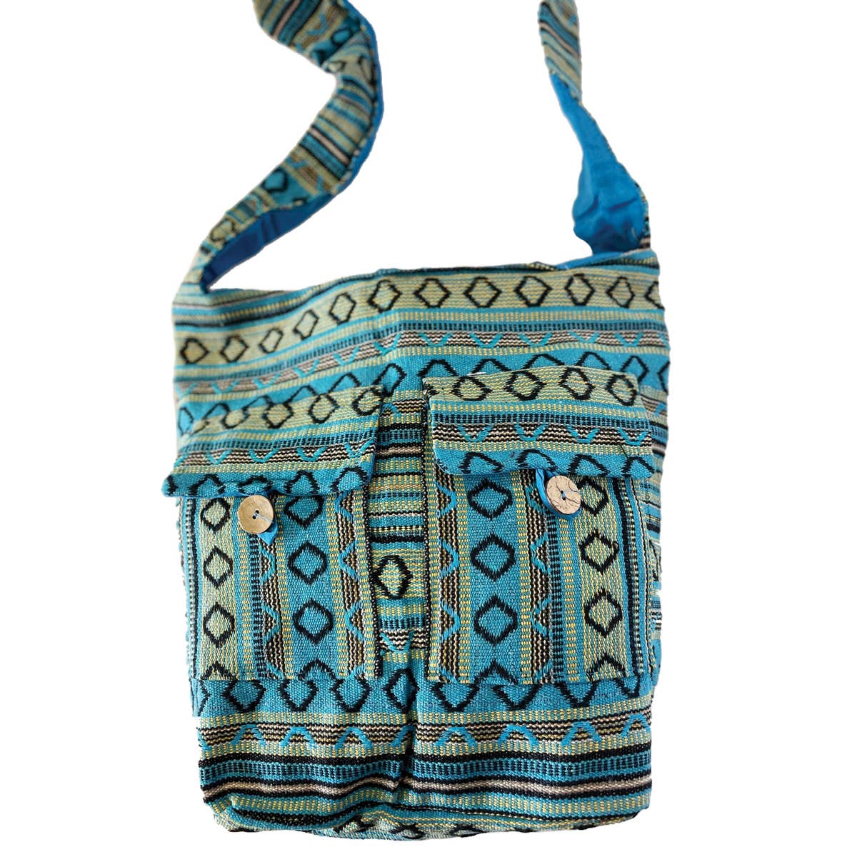 Diverse kleuren UITVERKOOP Crossbody Gheri Katoenen Tas Boho voor groothandel op Faire2