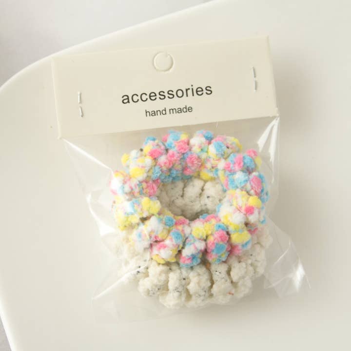 XO Fashion - Wholesale Hair Tie - O3018 Colorful Woolen Telephone Wire Seamless and Style Hair3