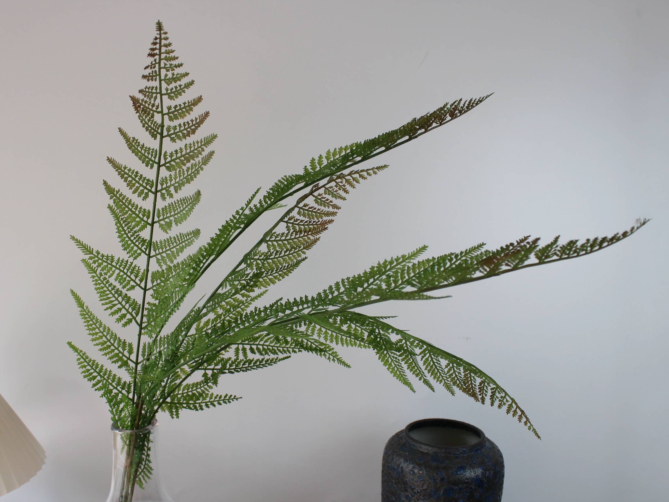 ACNITE(We cover U.S. import duties) - Wholesale Artificial plant - Artificial Fern leaves for vase filler large green branches3