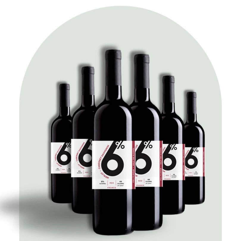 6Percent – wholesale Low-alcohol wine/beer/spirits – 6Percent Red - Cabernet Sauvignon and Merlot8