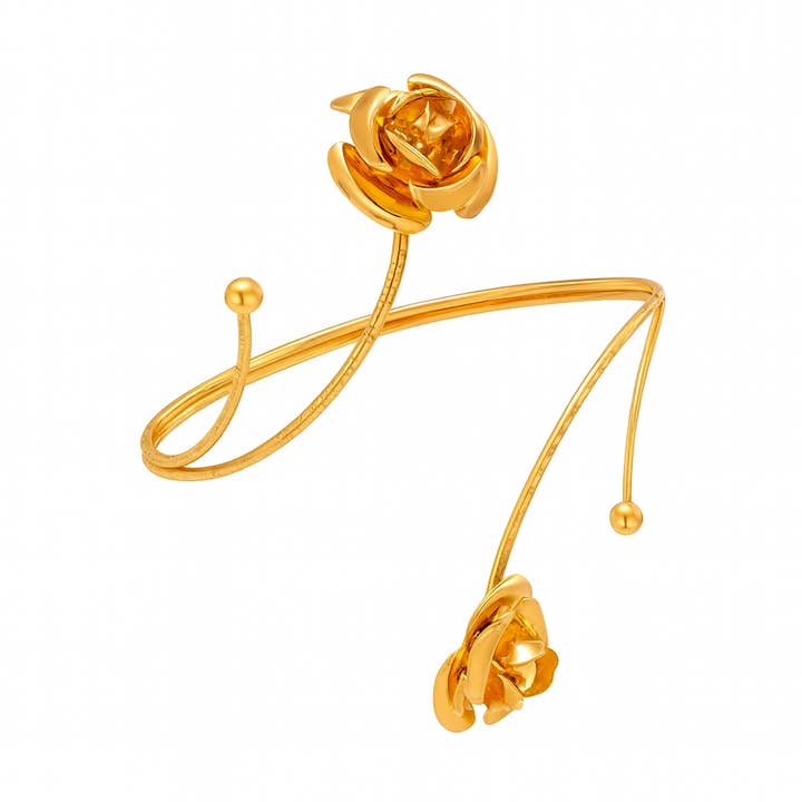 Roses Arm Cuff for wholesale by Betty James
