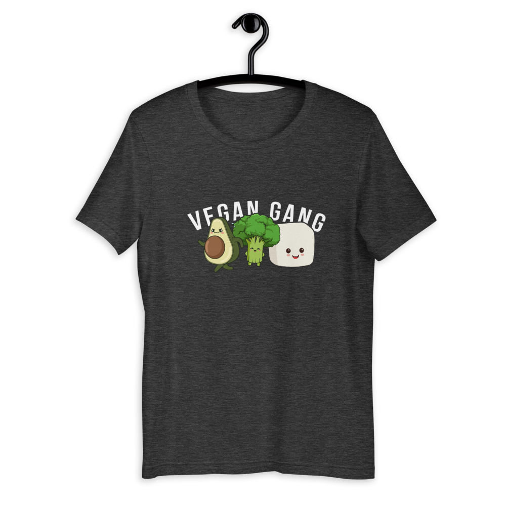 VEGANCLO - Wholesale Screen Printed T-Shirt - Unisex - VEGAN GANG | Unisex T-Shirt0