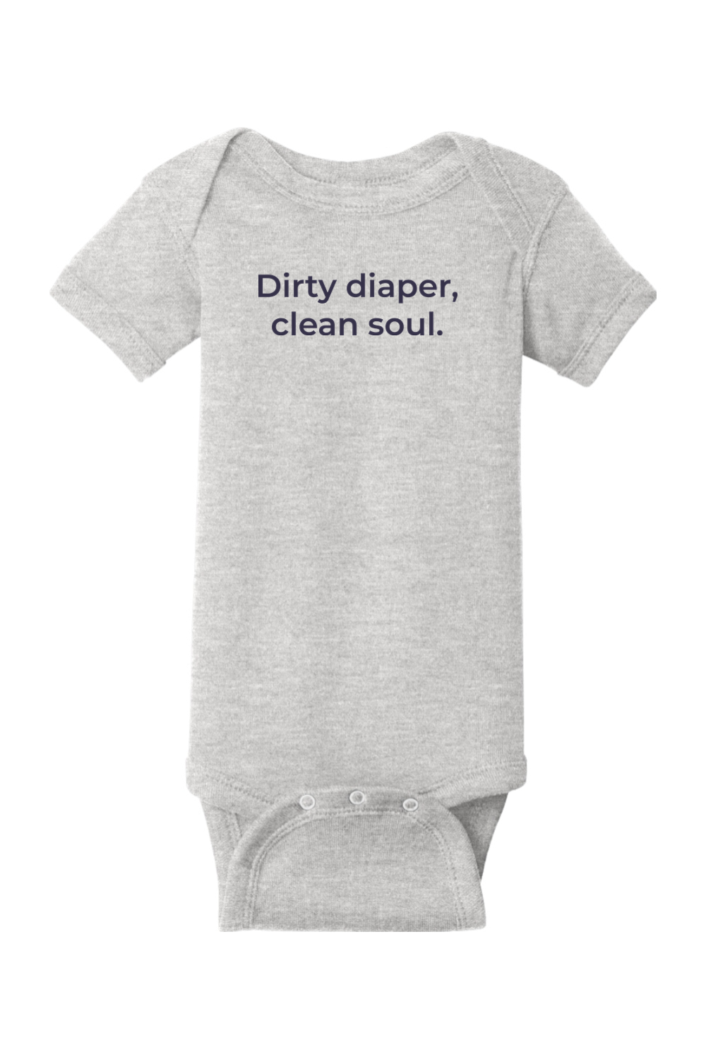 Sock Religious - Wholesale Bodysuit (Non-Footed) - Baby - Dirty Diaper, Clean Soul Onesie2