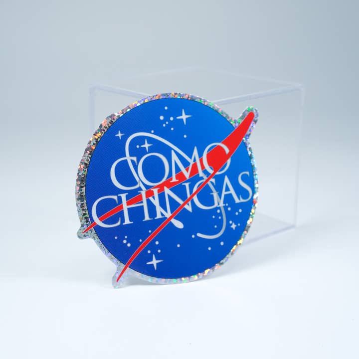 PARTIMEWORKS - Wholesale Sticker - Como Chingas (NASA) 3" Sticker6
