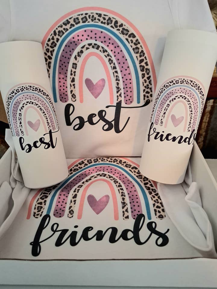 Set « Meilleurs amis » pour la vente par Texas Grace Boutique