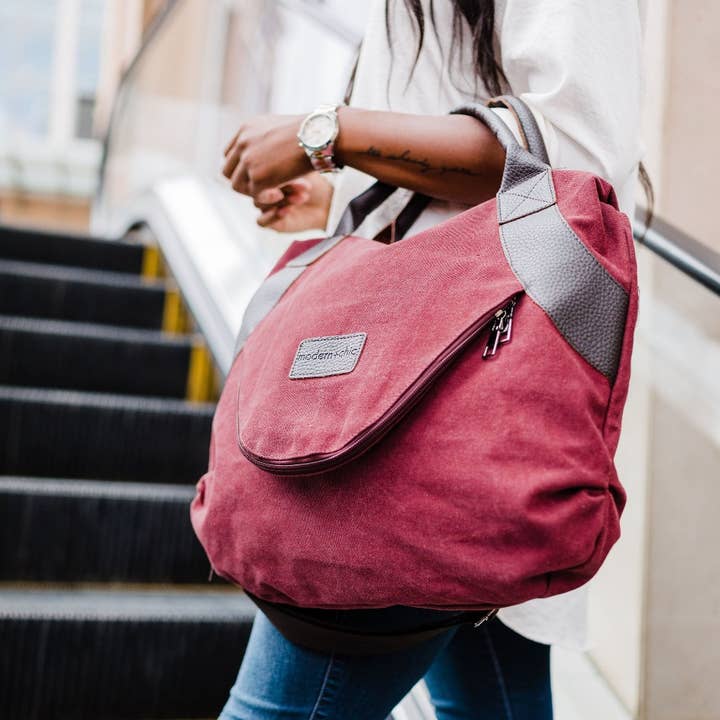 modern and chic - Wholesale Tote Bag - Women's - Kinsley Canvas Tote Shoulder Travel Handbag13