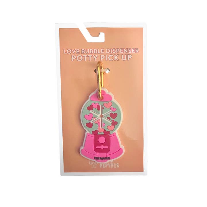 Porta-Sacos de Amor Bolha | Suporte para Sacos de Resíduos | Suporte para Sacos de Dejetos por atacado de Pink Papyrus | Premium, Durable, & Stylish Dog Products