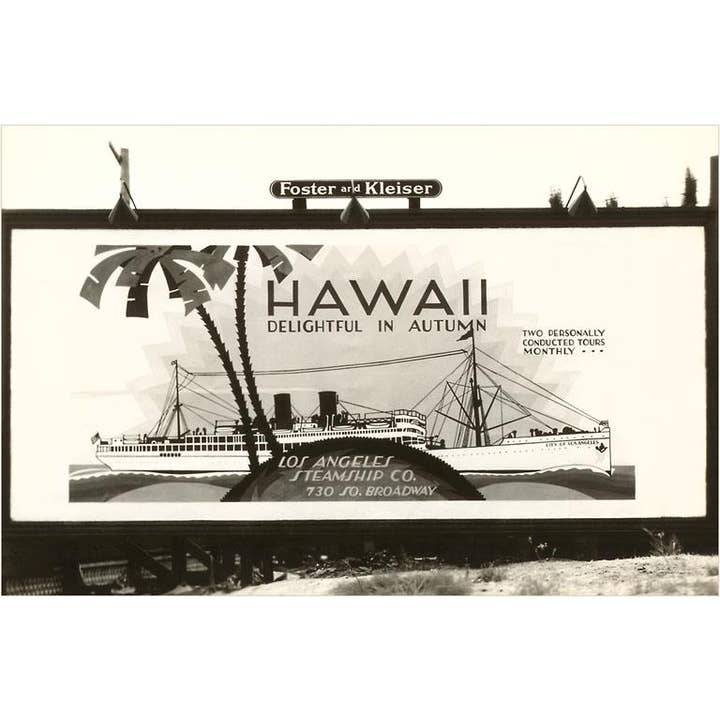Magnete AC-08 Cartellone Hawaii per la vendita all'ingrosso da parte di Found Image Press