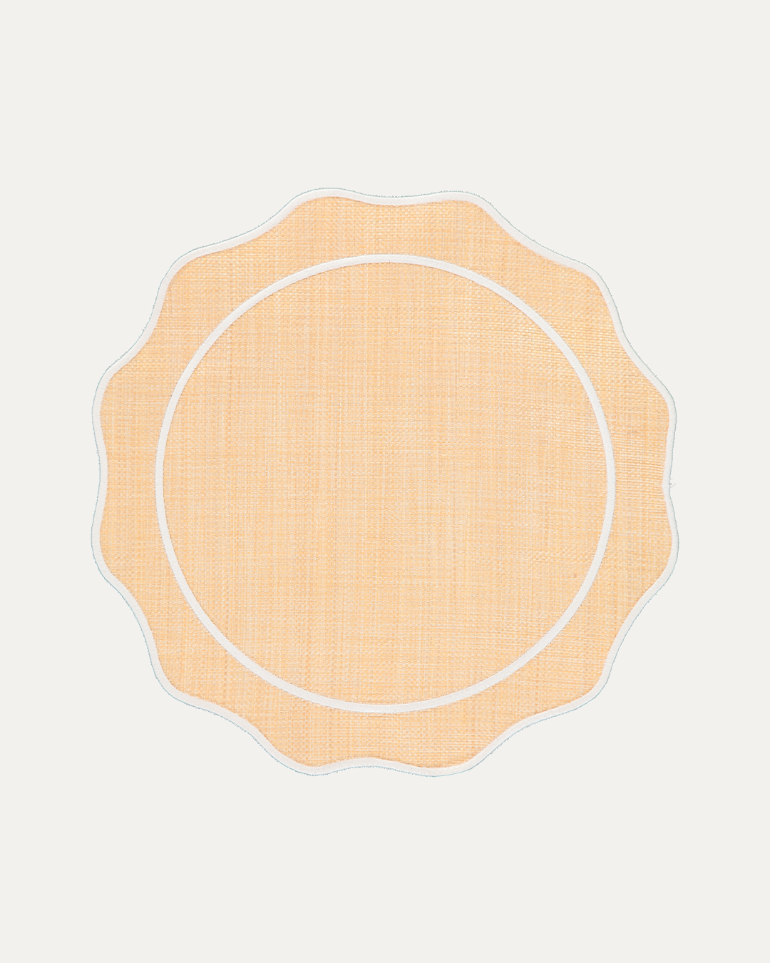 Mariaida Home - Wholesale Placemat - Individual Orla in Raffia with White0