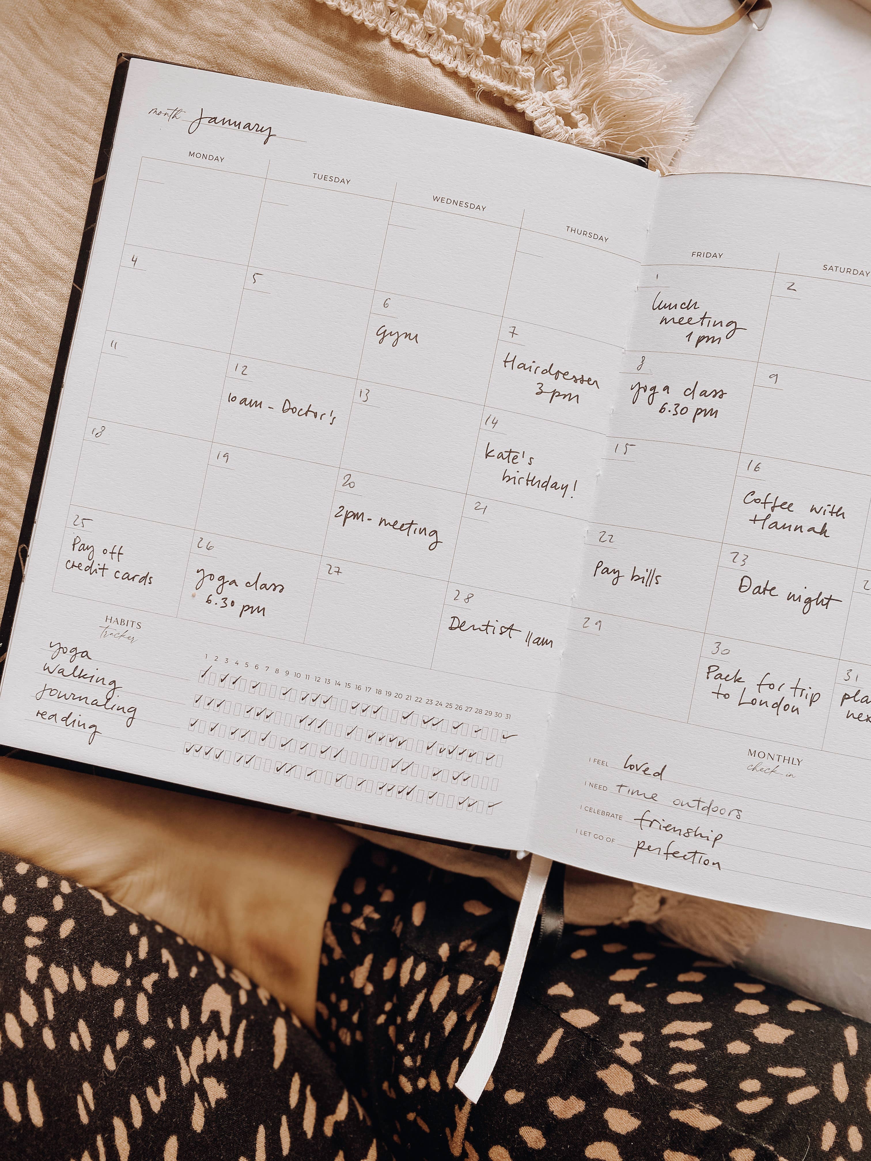 Blush And Gold - Wholesale Journal/Diary - Body + Soul Journal (Solstice) gift for her, undated planner15