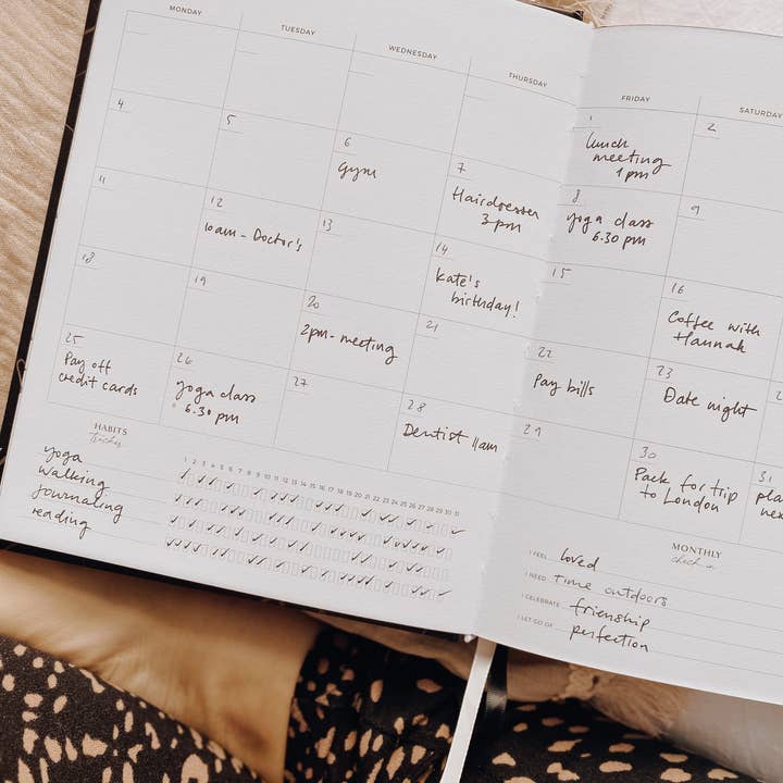 Blush And Gold - Wholesale Journal/Diary - Body + Soul Journal (Solstice) gift for her, undated planner15